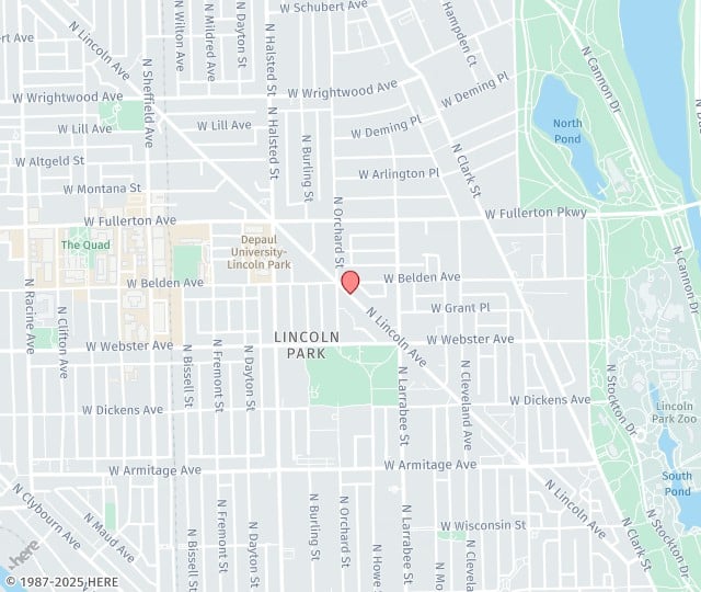 Location Map: 2266 N. Lincoln Ave Chicago, Illinois 60614