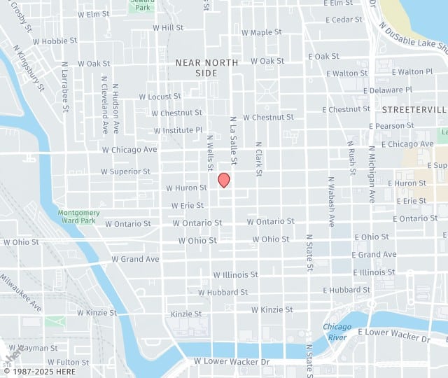 Location Map: 152 W Huron Street Chicago, Illinois 60654