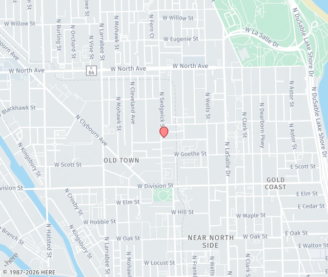 Location Map: 152 W. Huron Street, Suite 100 Chicago, Illinois 60654