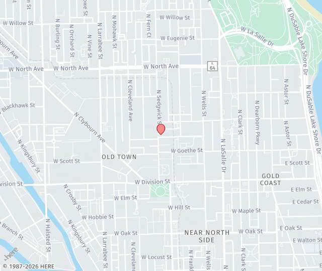 Location Map: 152 W. Huron Street, Suite 100 Chicago, Illinois 60654
